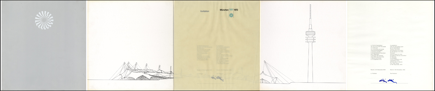 Quadratische Einladung mit Aluminiumdeckel